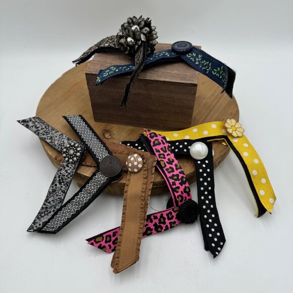 Lindsay Phillips  Switch Flops Interchangeable Straps Size M 7/8 set of 8 - Picture 1 of 10